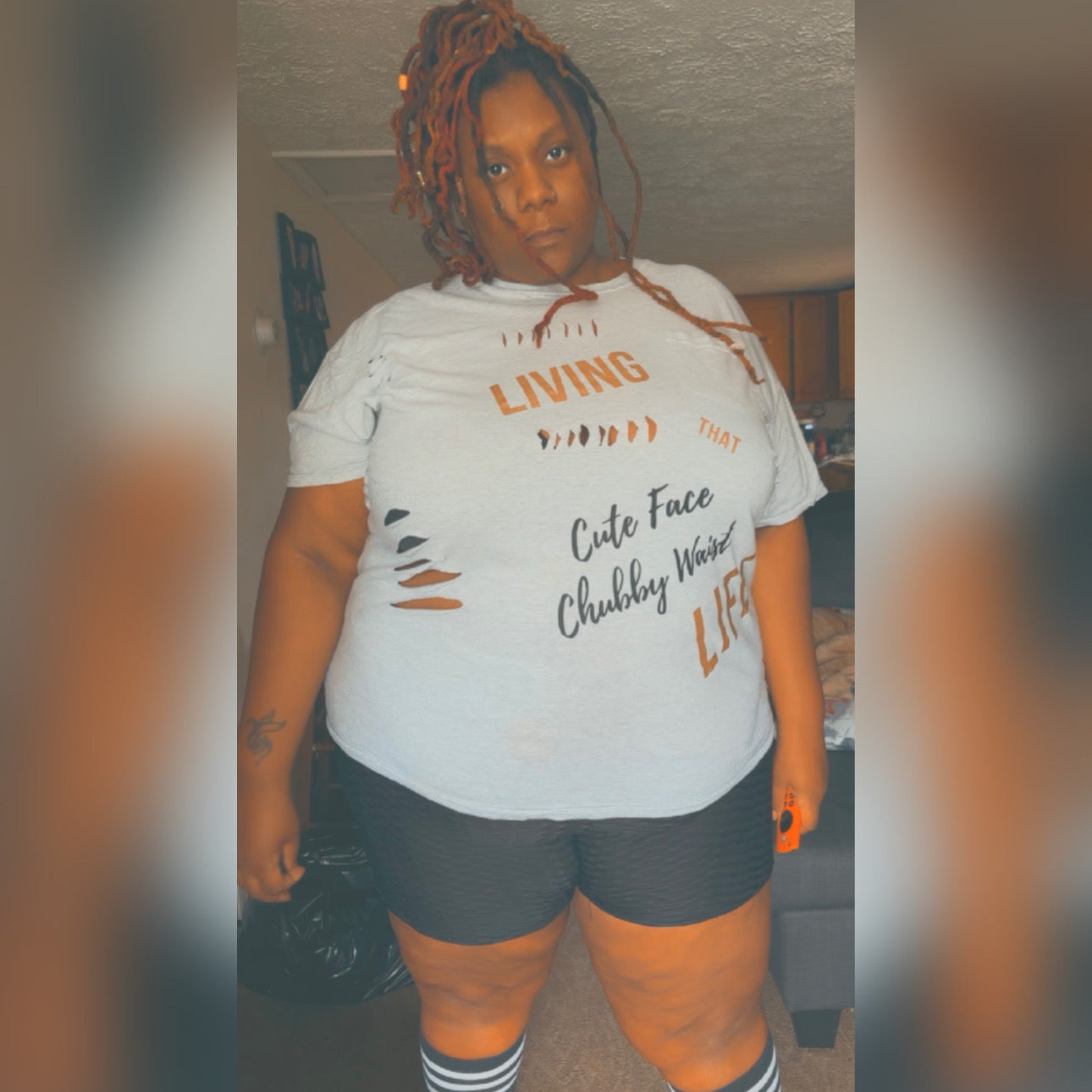 Cute Face Chubby Waist